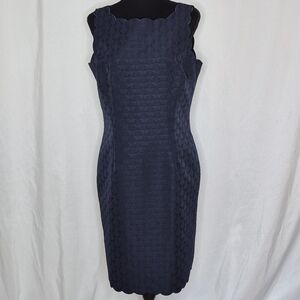 RSVP by Talbots Jacquard Sheath Dress - Size 10